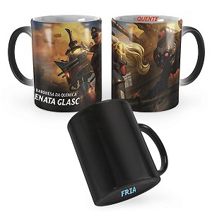 Caneca Mágica Almirante Glasc League of Legends Lol