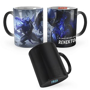 Caneca Mágica Renekton Gelo Sombrio League of Legends Lol