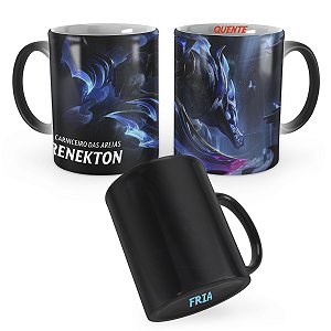 Caneca Mágica Renekton Mundial 2023 League of Legends Lol