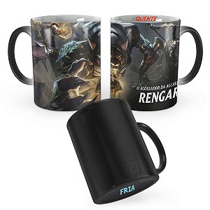 Caneca Mágica Rengar Guardião das Areias League of Legends Lol