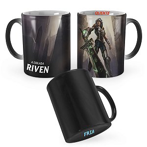 Caneca Mágica Riven Redimida League of Legends Lol