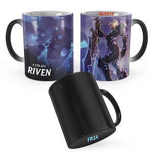 Caneca Mágica Riven Mundial 2012 League of Legends Lol