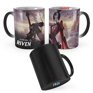 Caneca Mágica Riven Espada Valorosa League of Legends Lol