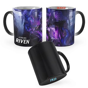 Caneca Mágica Riven Florescer Espiritual League of Legends Lol