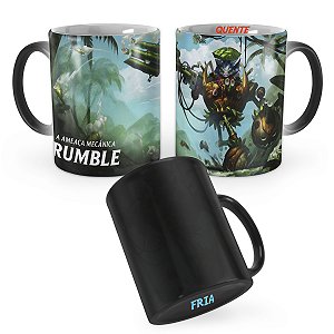 Caneca Mágica Rumble de Férias League of Legends Lol