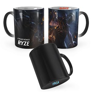Caneca Mágica Ryze Pirata League of Legends Lol