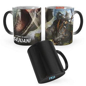 Caneca Mágica Sejuani Caçadora de Feras League of Legends Lol