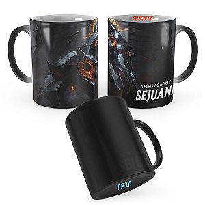 Caneca Mágica Sejuani Eclipse Solar League of Legends Lol