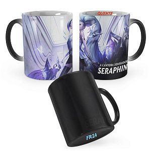 Caneca Mágica Seraphine K/DA ALL OUT Superstar League of Legends