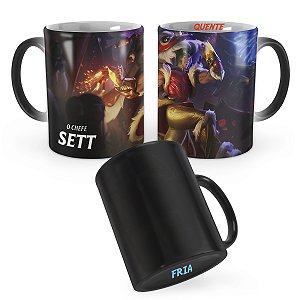 Caneca Mágica Sett Fogos de Artifício League of Legends Lol