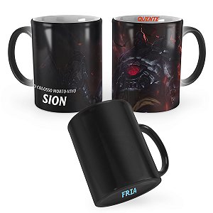 Caneca Mágica Sion League of Legends Lol