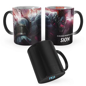 Caneca Mágica Sion Hextec League of Legends Lol