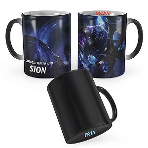 Caneca Mágica Sion Paladino Cósmico League of Legends Lol