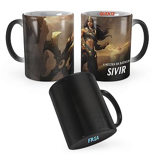 Caneca Mágica Sivir League of Legends Lol