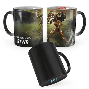 Caneca Mágica Sivir Maravilha League of Legends Lol