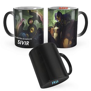 Caneca Mágica Sivir Odisseia League of Legends Lol