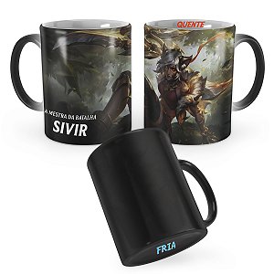 Caneca Mágica Sivir Emboscada Primordial League of Legends Lol