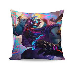 Almofada Dr. Mundo Demônios Urbanos League Of Legends LOL