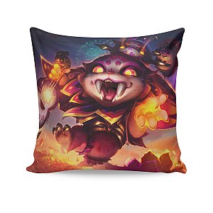 Almofada Gnar La Ilusión League Of Legends LOL