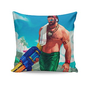 Almofada Graves Curtindo o Verão League Of Legends LOL