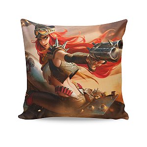 Almofada Miss Fortune Guerreira das Estradas LOL