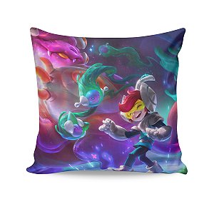 Almofada Nunu e Willump Embalos no Espaço League Of Legends