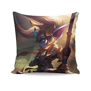Almofada Poppy Guerreira Real League Of Legends LOL