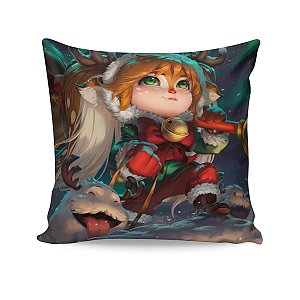 Almofada Poppy Cervo da Neve League Of Legends LOL