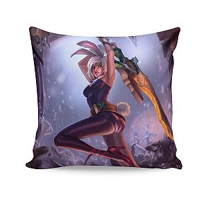 Almofada Riven Coelha de Batalha League Of Legends LOL
