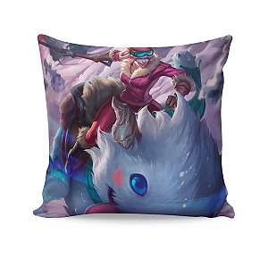 Almofada Sejuani Montada em Poro League Of Legends LOL