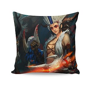 Almofada Shyvana Garras-de-Crânio League Of Legends LOL