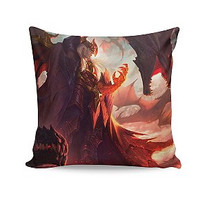 Almofada Swain Mestre dos Dragões League Of Legends LOL