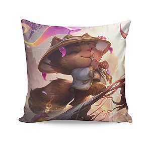 Almofada Teemo Florescer Espiritual de Prestígio LOL