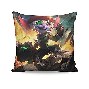 Almofada Tristana Esquadrão Ômega League Of Legends LOL