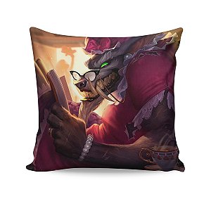 Almofada Warwick Lobo Mau League Of Legends LOL