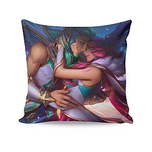 Almofada Xayah Guardiã Estelar Redimida League Of Legends