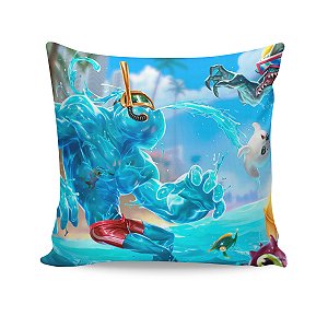Almofada Zac Curtindo o Verão League Of Legends LOL