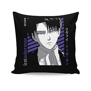 Almofada Attack on Titan Levi Ackerman Roxo