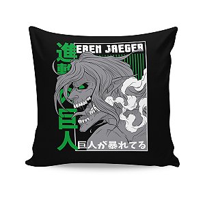 Almofada Attack on Titan Eren Yeager Forma Titan