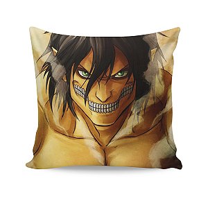 Almofada Attack on Titan Eren Yeager Titan de Ataque