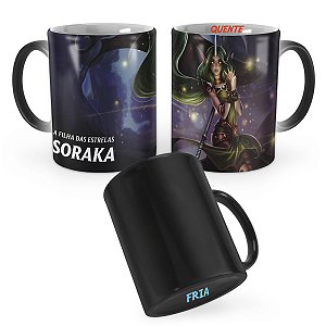 Caneca Mágica Soraka Dríade League of Legends Lol