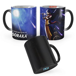 Caneca Mágica Soraka Divina League of Legends Lol