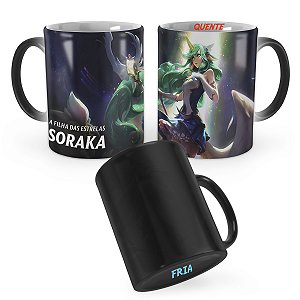 Caneca Mágica Soraka Guardiã Estelar League of Legends Lol