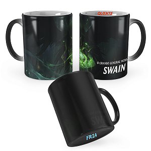 Caneca Mágica Swain Tirano League of Legends Lol