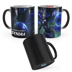Caneca Mágica Syndra Atlante League of Legends Lol