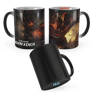Caneca Mágica Tahm Kench Velho Oeste League of Legends Lol
