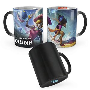 Caneca Mágica Taliyah Curtindo o Verão League of Legends Lol