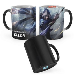 Caneca Mágica Talon Espada Resiliente League of Legends Lol