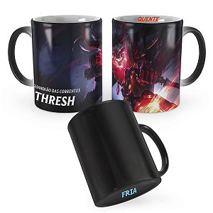 Caneca Mágica Thresh Lua Sangrenta League of Legends Lol
