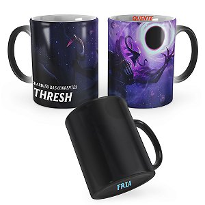 Caneca Mágica Thresh Estrela Negra League of Legends Lol